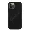 Guess Script Vintage Hard Case für Apple iPhone 12 Pro Max 6,7 Zoll Schwarz