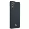 Mercedes-Benz Silicone Line Hardcase für Samsung Galaxy S21 - Blau