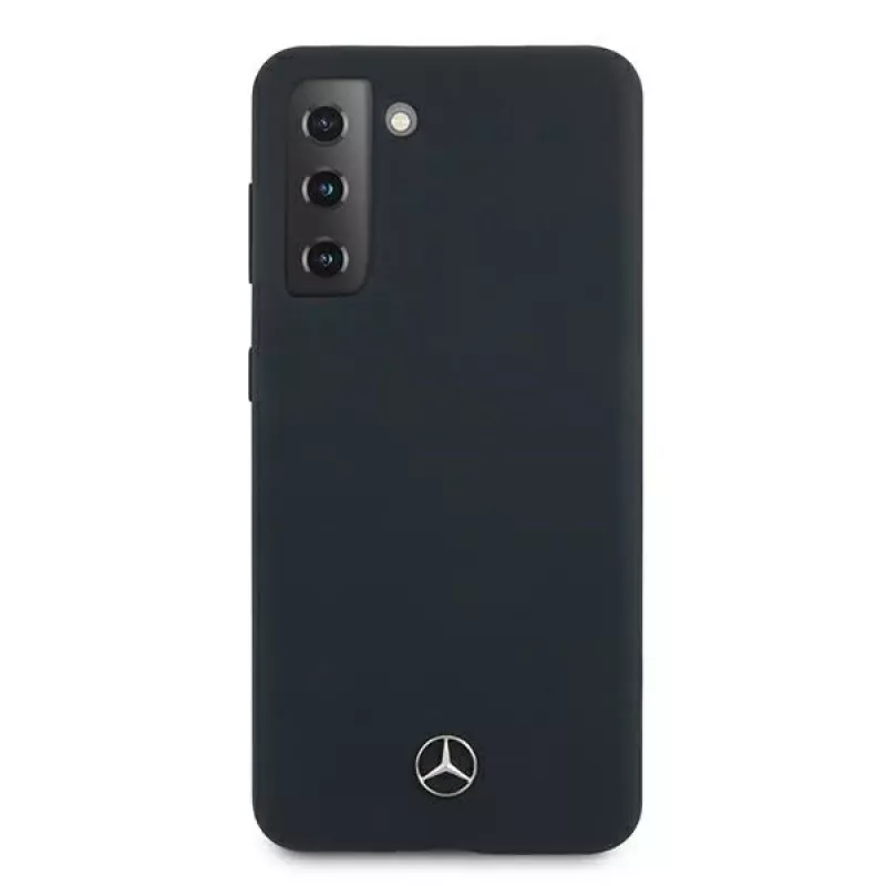 Mercedes-Benz Silicone Line Hardcase für Samsung Galaxy S21 - Blau