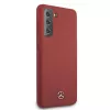 Mercedes-Benz Silicone Line Hard Case für Samsung Galaxy S21 (SM-G991) - Rot