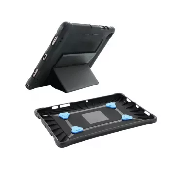 Mobilis PROTECH Pack - Robustes Case mit Displayschutzfolie & Stylus für Samsung Galaxy Tab A8 10,5 Zoll (Schwarz)