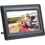 AGFAPHOTO Agfa Photo LED HD 7 Digitaler Bilderrahmen mit Uhr und Kalender APF700 Schwarz