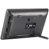 AGFAPHOTO Agfa Photo LED HD 7 Digitaler Bilderrahmen mit Uhr und Kalender APF700 Schwarz
