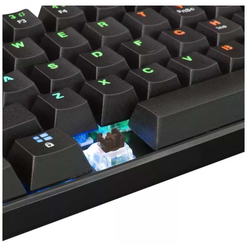 WHITE SHARK Black Shark GK-2022 Shinobi US Brown SW Mechanische Tastatur