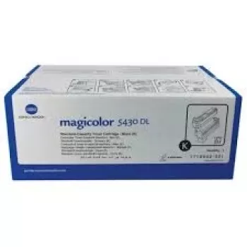 Konica Minolta 1710582-001 Original Toner Cartridge Schwarz für magicolor 5430 Serie