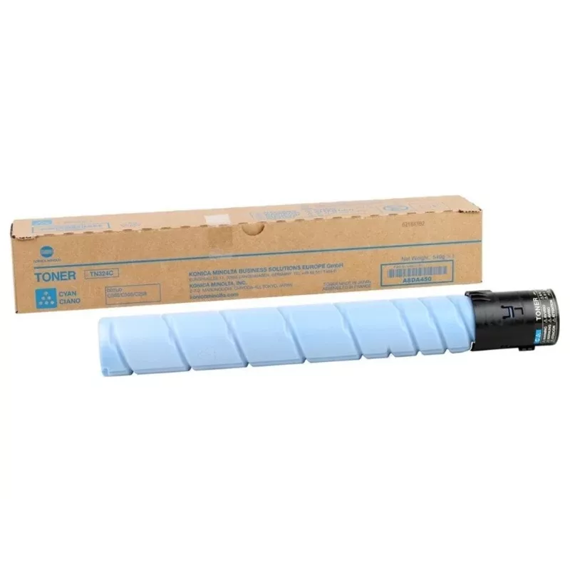 Konica Minolta High Capacity Cyan Toner Cartridge A06V453, Original