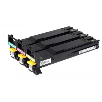 Konica Minolta A0DKJ52 Original Toner Cartridge Multipack Cyan, Magenta, Yellow (3er-Pack) für magicolor 4650DN, 4650EN, 4690MF