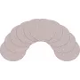 HAZET 9033-5-06/10 Ersatz-Schleifpads, Körnung 600, 76,2 mm, 10 Stück