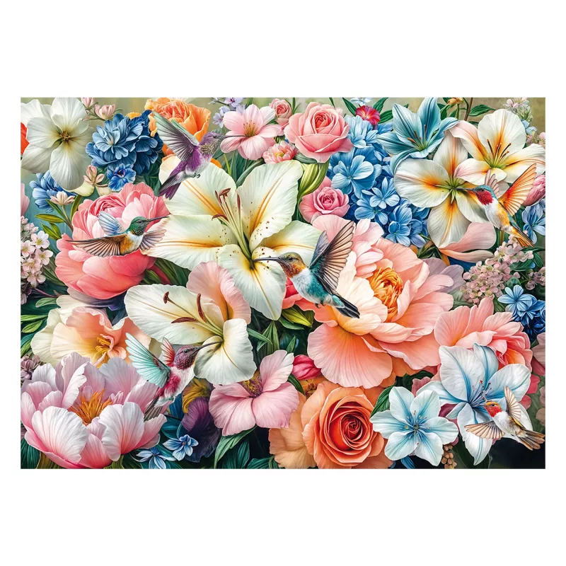 Schmidt Spiele Blumen in Pastell (1000 Teile) Puzzle