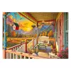 SCHMIDT SPIELE Bergland-Veranda (1000 Teile) Puzzle