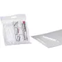 LAUREL Easy Clip Heftstreifen Weiß Kurz 100 Stück