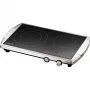 Rommelsbacher CERAN CT 3400/E Doppelkochplatte, Edelstahl/Schwarz, 3400 W