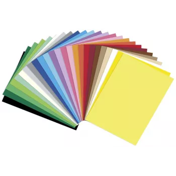 Folia Fotokarton gemischte Farben 300 g/m² 50 Blatt A4