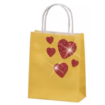 Folia Basic Papiertüten S Mehrfarbig 10er-Pack