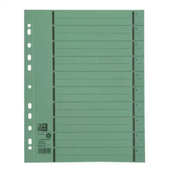 ELBA Trennblatt 400004667 DIN A4 250 g/m² Manila-Karton grün