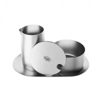 ALFI Milch- und Zuckerset Silber