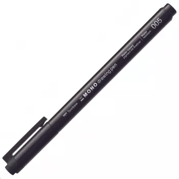 Tombow MONO Drawing Pen Fineliner 005 - Schwarz - 0,20 mm