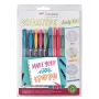 Tombow The Creative Study Kit inklusive 4 Reporter Kugelschreiber und 4 Mono Edge Textmarker