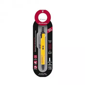 Tombow BC-AP52 Stick Pen - Gelb - Schwarze Tinte - 0,7 mm
