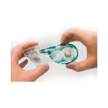 Tombow MONO YXE Korrekturband - Grün/Transparent - 16 m x 4,2 mm - Blisterpackung