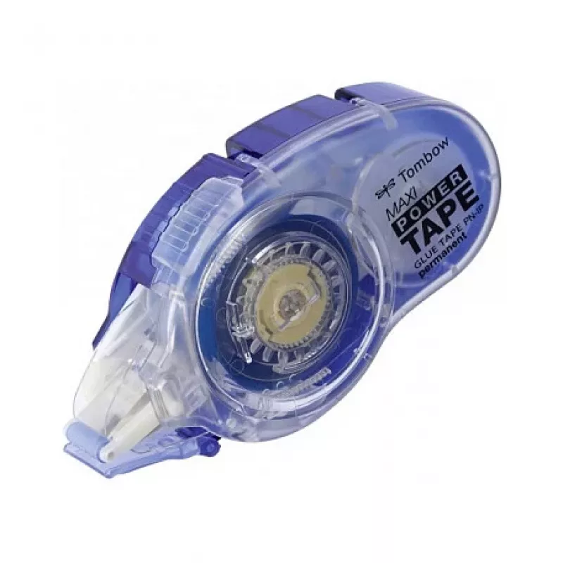 Tombow PN-IP Kleberoller – Blau – Transparent – 16 m – 8,4 mm – Karton – Glas – Papier – 1 Stück