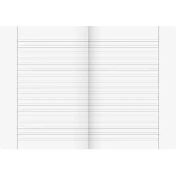 Brunnen Aufgabenheft 1046814 DIN A5 Fadenheftung liniert 48 Blatt - A5