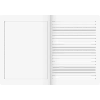 BRUNNEN Story Heft A4 3G 16 Blatt - A4