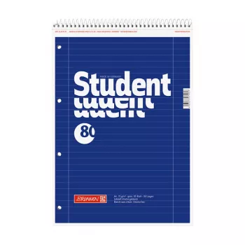 BRUNNEN 5 College-Notizbücher Student DIN A4 liniert