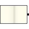 BRUNNEN KOMPAGNON Notizbuch A6 Blanko 192 Seiten Hardcover Schwarz