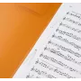 BRUNNEN FACT! Report File A4 PP Orange 150 Sheets Metal Fastener