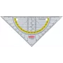 BRUNNEN Geodreieck OFFICE TO GO 16,0 cm Set Square Transparent