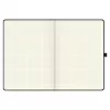 BRUNNEN KOMPAGNON Notizbuch A4 kariert Schwarz 96 Blatt