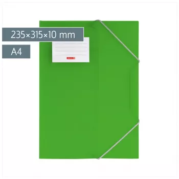 BRUNNEN FACT!pp Dokumentenmappe DIN A4 Kiwi Transparent