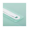 BRUNNEN FACT! Report File Plastic Mint Translucent DIN A4