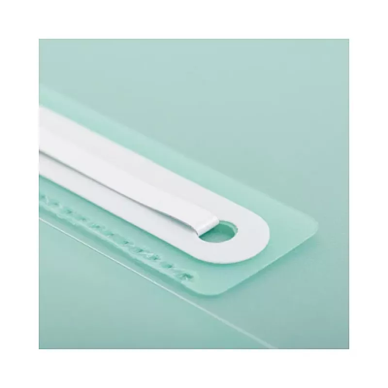BRUNNEN FACT! Report File Plastic Mint Translucent DIN A4