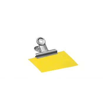 WEDO 64 21350 Büroklammer aus vernickeltem Stahl, silber, 50 mm, 100 Stück