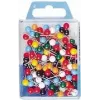 WEDO 56 199 Markierungspins, 16 mm, 6 mm Kopf, verschiedene Farben