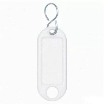WEDO Magnetclip Weiß 52 mm 21 mm 10 Stück