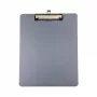 WEDO Klemmbrett A4 Anthrazit Metall Eloxiertes Aluminium (578171)