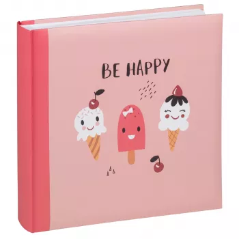Walther Be Happy Baby Fotoalbum 26x25 cm 50 weiße Seiten FA-281-2