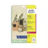 Avery Zweckform T3004-10 Nicht haftende runde Etiketten, Polyester, Weiß, 60 mm, 120 Etiketten