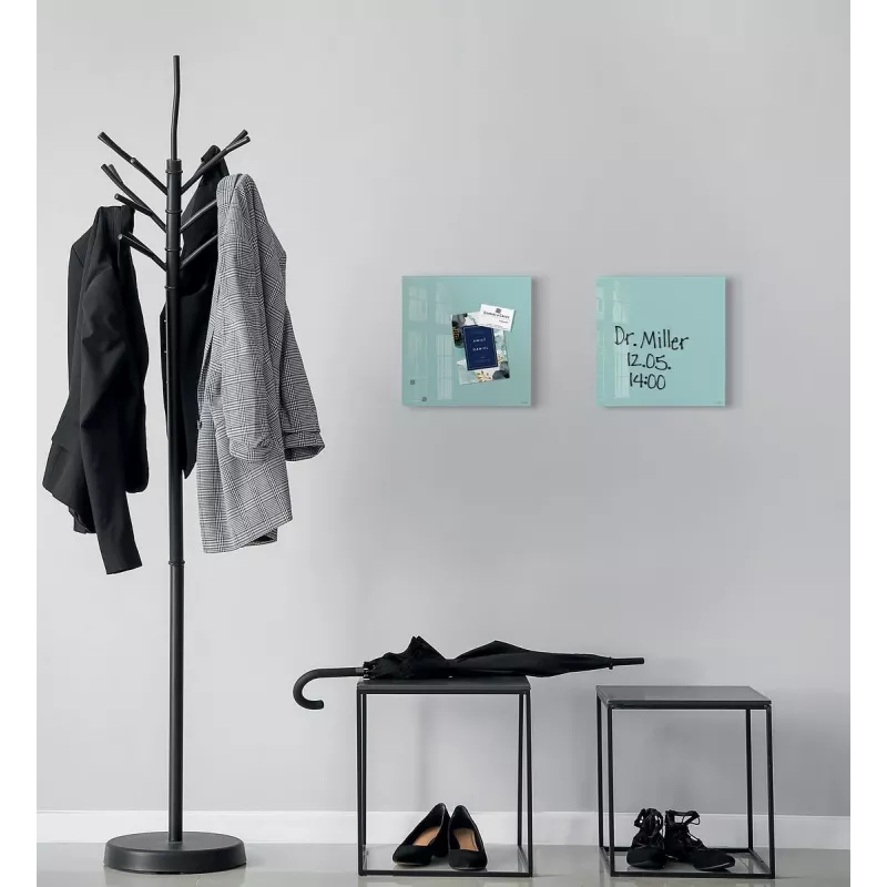 SIGEL Artverum Glas-Magnettafel Aquamarin 30x30 cm GL133