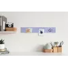 SIGEL Artverum Glas-Magnettafel Lavendel 78 x 12 cm GL109