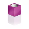 SIGEL BA727 Würfel-Neodymmagnete 11 mm, Pink/Blau/Grün, Glänzend, 3 Stk