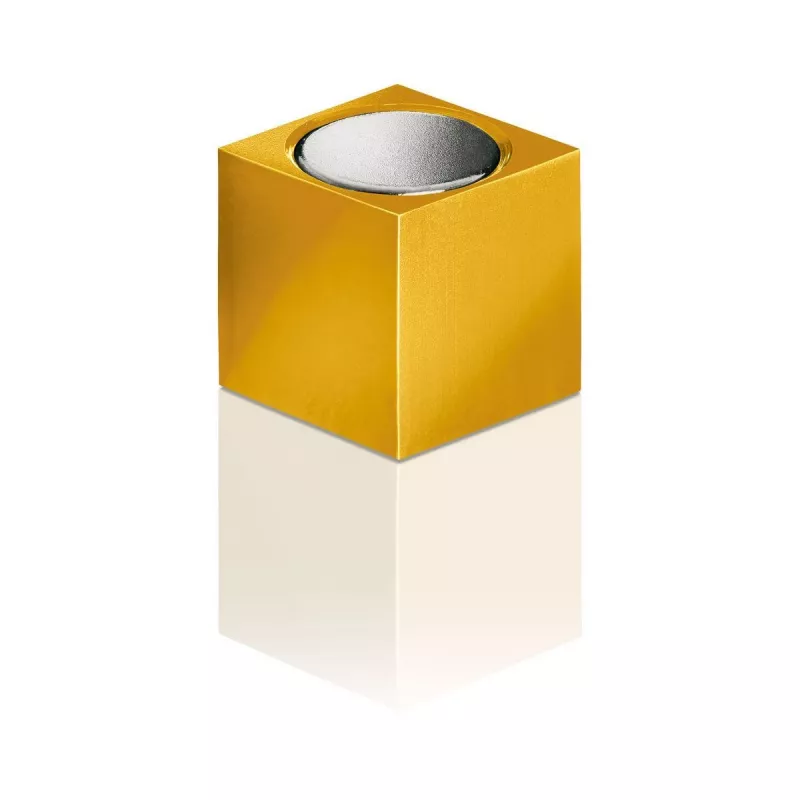 SIGEL BA724 Cube Neodymium Magnets 11 mm Copper Gold Grey Glossy 3-Pack