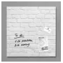 SIGEL GL164 Magnetic Glass Board 480 x 480 mm White