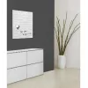 SIGEL GL164 Magnetic Glass Board 480 x 480 mm White