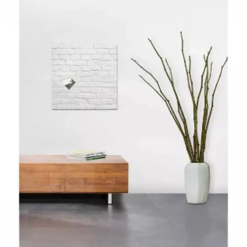 SIGEL GL164 Magnetic Glass Board 480 x 480 mm White