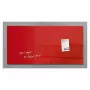 SIGEL Artverum GL147 Magnetic Glass Board 910x460 mm, White, Frameless, Wall-mounted