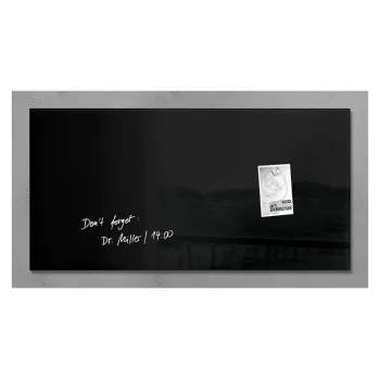SIGEL artverum Glas-Magnettafel 910 x 460 mm Superweiß rahmenlos